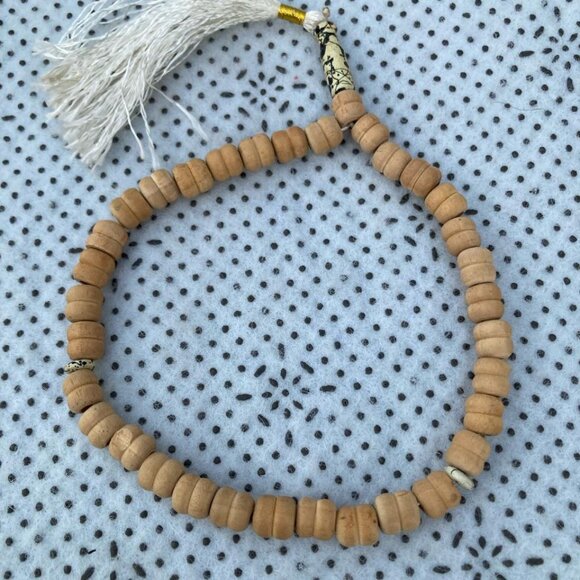 Handmade Tasbeeh Real Wood Prayer Beads Religious Muslim Misbah Pray 33 Beads - Picture 4 of 10